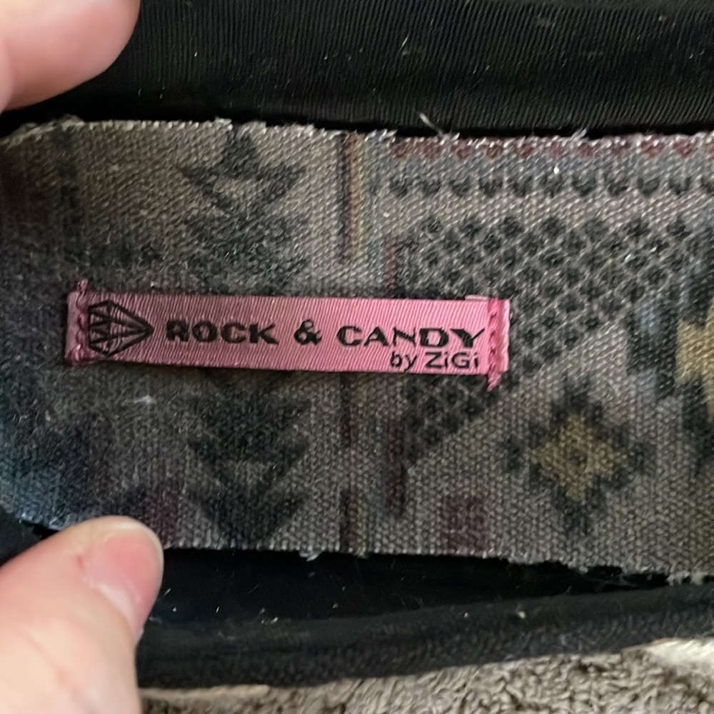 Rock & Candy | Black And White Bow Tie Flats - Picture 3 of 5